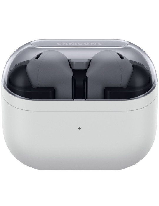 Auriculares Bluetooth Samsung Galaxy Buds 3 FE R420 con estuche de carga/ Autonomía 8.5h/ Gris