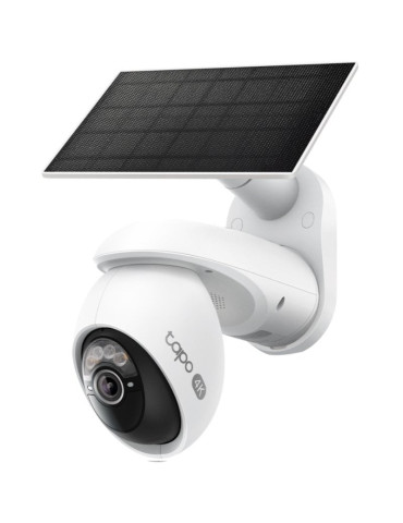 Cámara de Videovigilancia TP-Link Tapo C660 Kit/ Visión Nocturna/ Control desde APP/ Incluye Panel Solar
