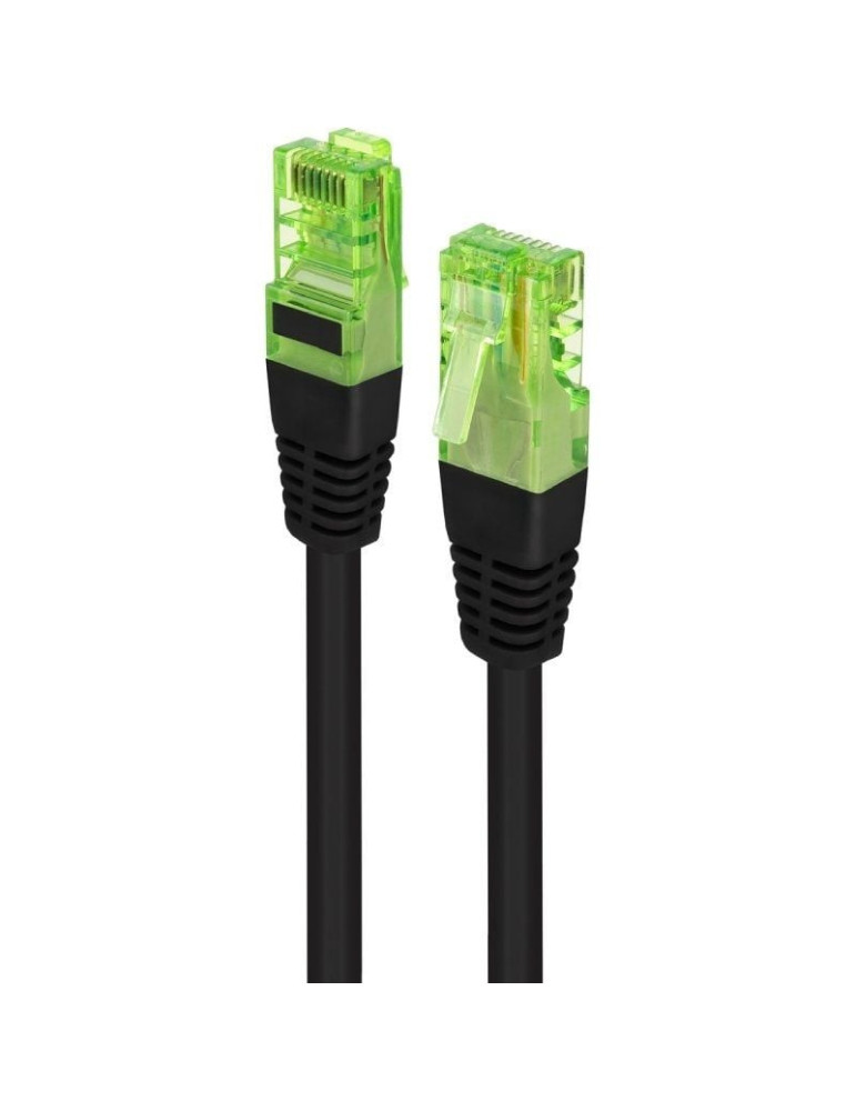 Cable de Red RJ45 UTP Nanocable 10.20.1400-BK Cat.6/ 50cm/ Negro