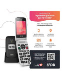 Teléfono Móvil SPC Polaris para Personas Mayores/ 4G/ Negro