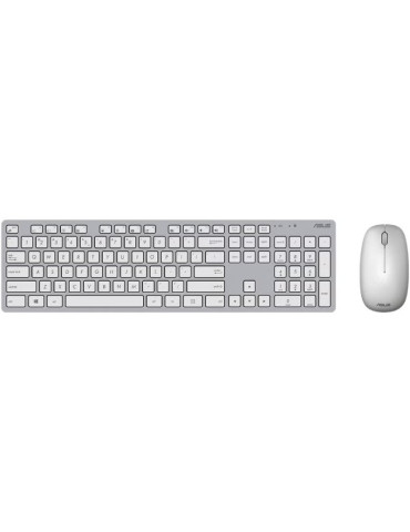 Teclado y Ratón Inalámbricos Asus W5000 Wireless/ Blanco