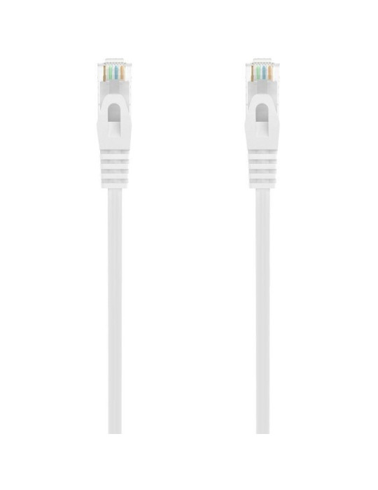 Cable de Red RJ45 AWG24 UTP Aisens A145-0596 Cat.6A/ LSZH/ 2m/ Blanco