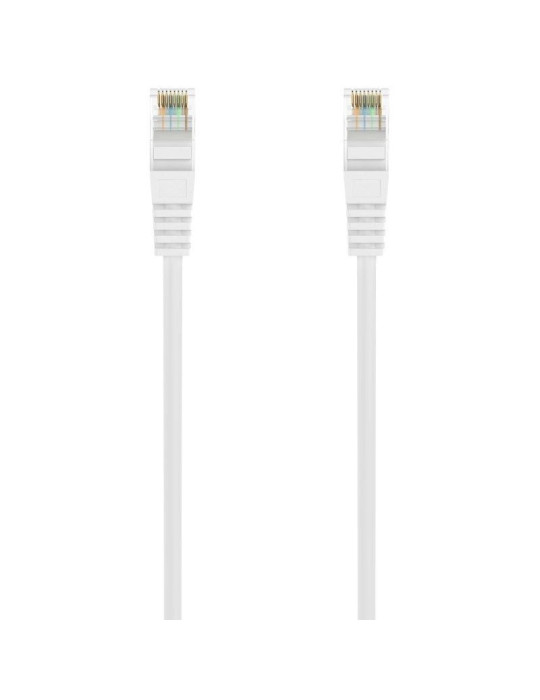 Cable de Red RJ45 AWG24 UTP Aisens A145-0596 Cat.6A/ LSZH/ 2m/ Blanco
