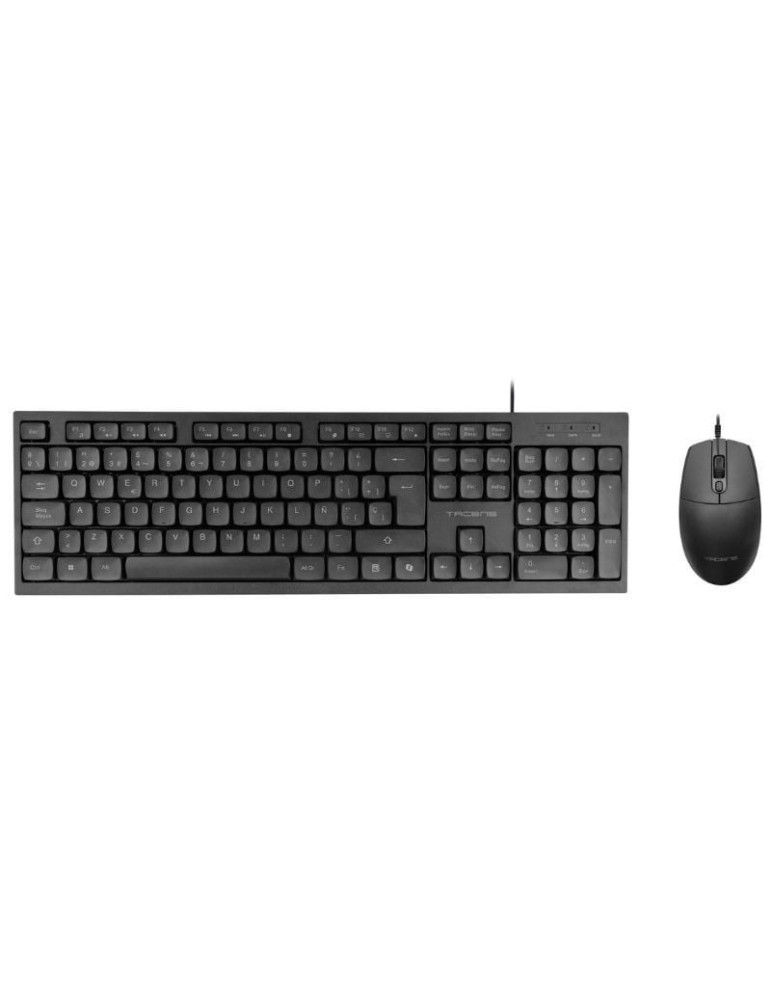 Teclado y Ratón Tacens ACP02/ Negro
