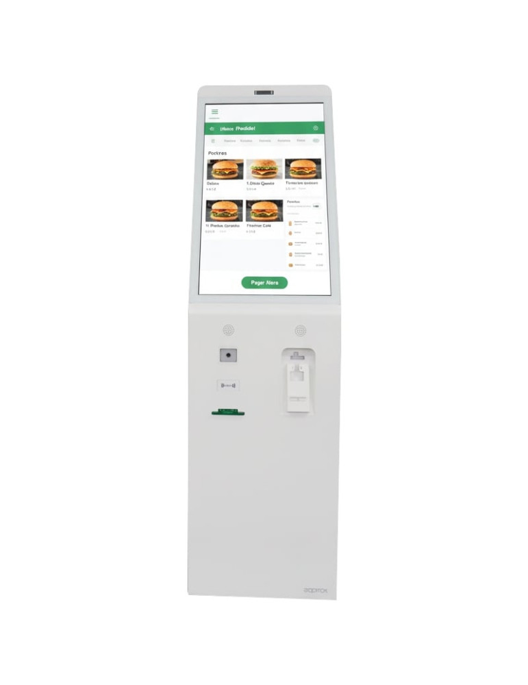 Kiosko Capacitivo Approx appKIOSK02-27 Intel Celeron J6412/ 8GB/ 128GB SSD/ 27"/ Táctil