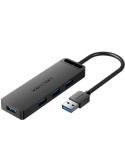 Hub USB 3.0 Vention CHLBF-SCB2/ 4xUSB/ 1xUSB Tipo-C PD