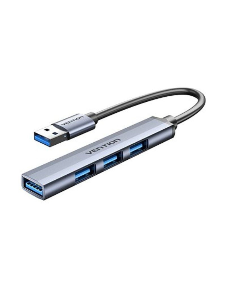 Hub USB 3.0 Vention CKOHB/ 4xUSB/ Gris