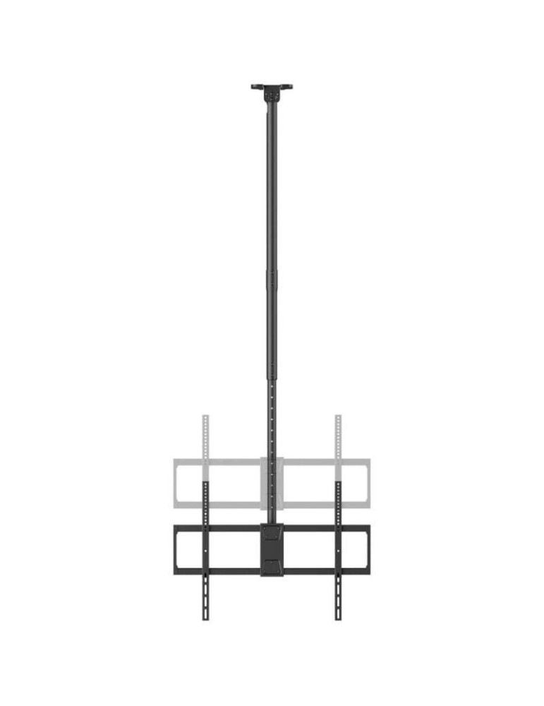 Soporte de Techo Inclinable/ Giratorio/ Nivelable/ Extensible Aisens CT100TSLE-393 para TV de 50-100"/ hasta 80kg