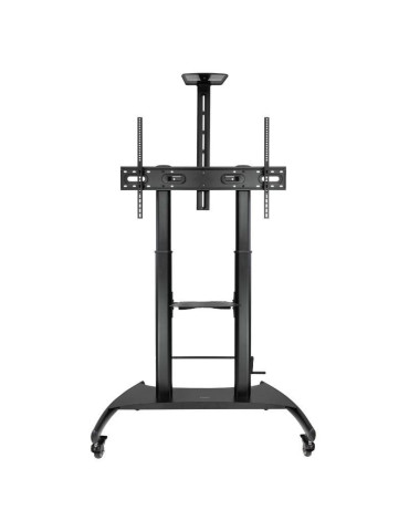 Soporte de Suelo con Ruedas Inclinable/ Nivelable TooQ FS20404HM-B para TV de 60-100"/ hasta 100kg 2