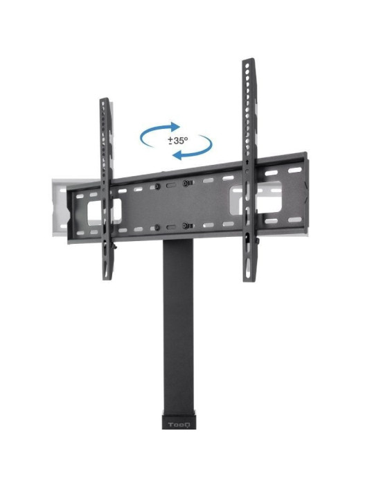 Soporte de Suelo Inclinable/ Ajustable TooQ MOON FS2287M-B para TV de 37-75"/ hasta 40kg