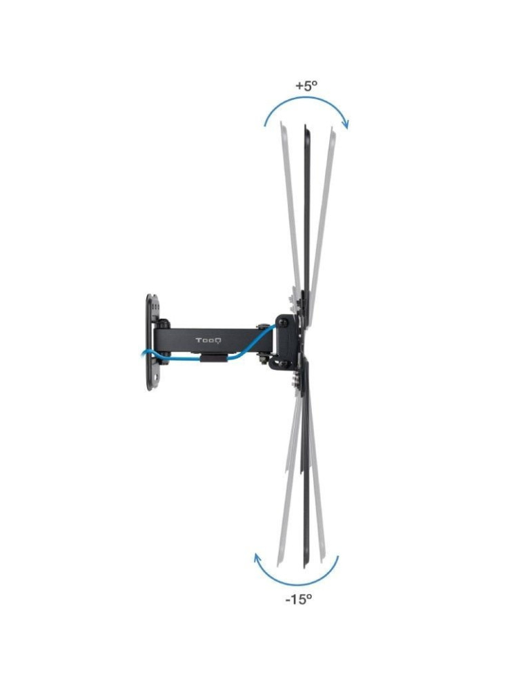 Soporte de Pared Extensible/ Giratorio/ Inclinable TooQ LP1355TN-B para TV de 13-55"/ hasta 25kg