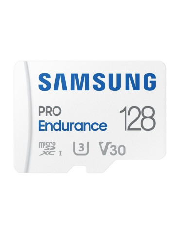Tarjeta de Memoria Samsung Pro Endurance 128GB microSD XC con Adaptador/ Clase 10/ 100MBs 2
