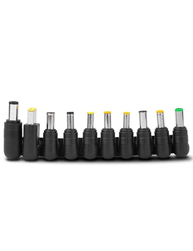 Cargador de Portátil Nox 65W/ 65W/ 1xUSB/ Automático/ 10 Conectores/ Voltaje 15-20V