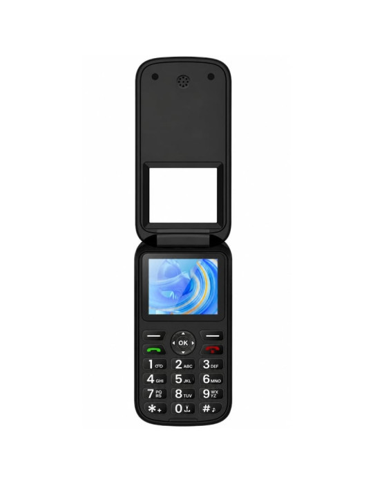 Teléfono Móvil Qubo P-190BKC 4G para Personas Mayores/ Negro