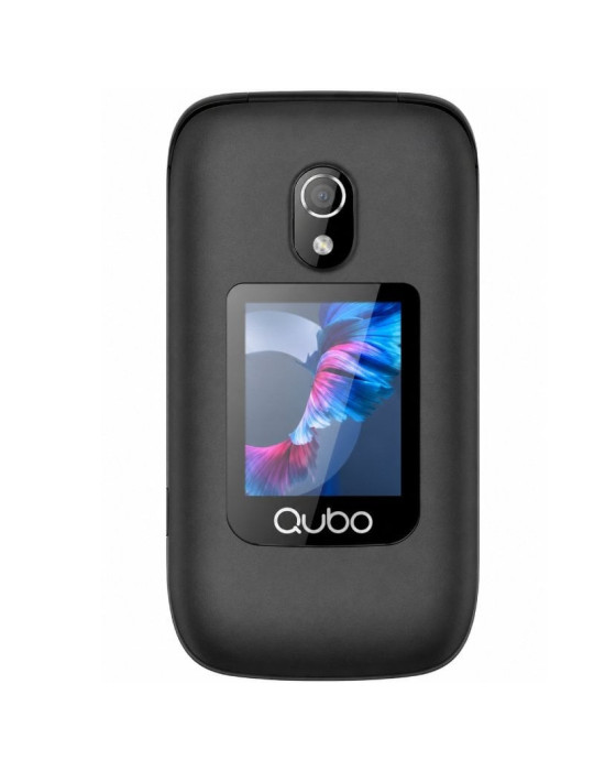 Teléfono Móvil Qubo P-221BKC 4G para Personas Mayores/ Negro