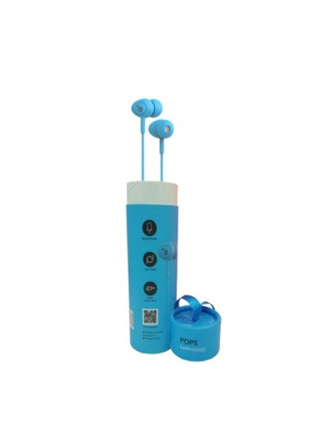 Auriculares Intrauditivos Sunstech Pops/ con Micrófono/ Jack 3.5/ Azules 2