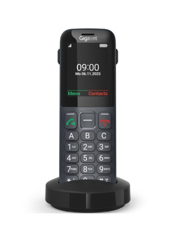 Teléfono Inalámbrico Gigaset Comfort 600 SIM/ Negro