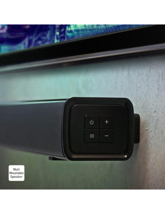 Barra de Sonido con Bluetooth Panasonic SC-HTB100/ 45W/ 2.0