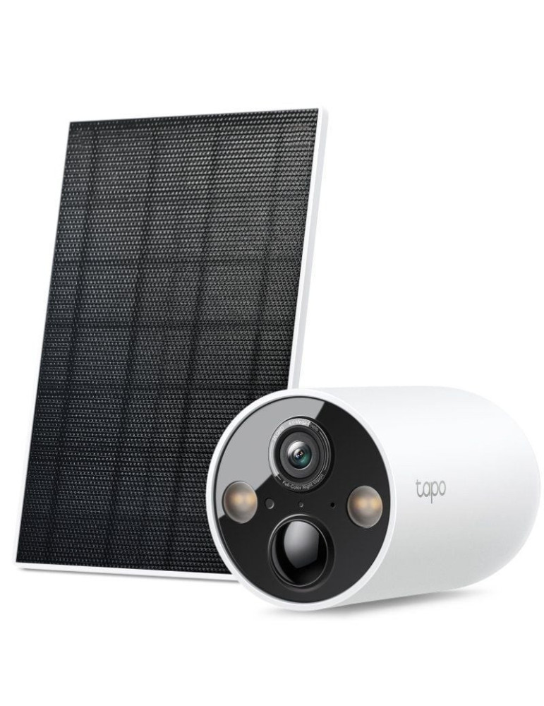 Cámara de Videovigilancia TP-Link Tapo C425 KIT/ Visión Nocturna/ Control desde APP/ Incluye Panel Solar