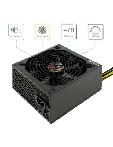 Fuente de Alimentación Tooq TQAPOLO-750SP/ 750W/ Ventilador 14cm 2