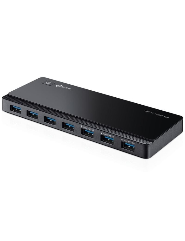 Hub USB 3.0 TP-Link UH700/ 7xUSB/ 1xMicroUSB DC/ Negro