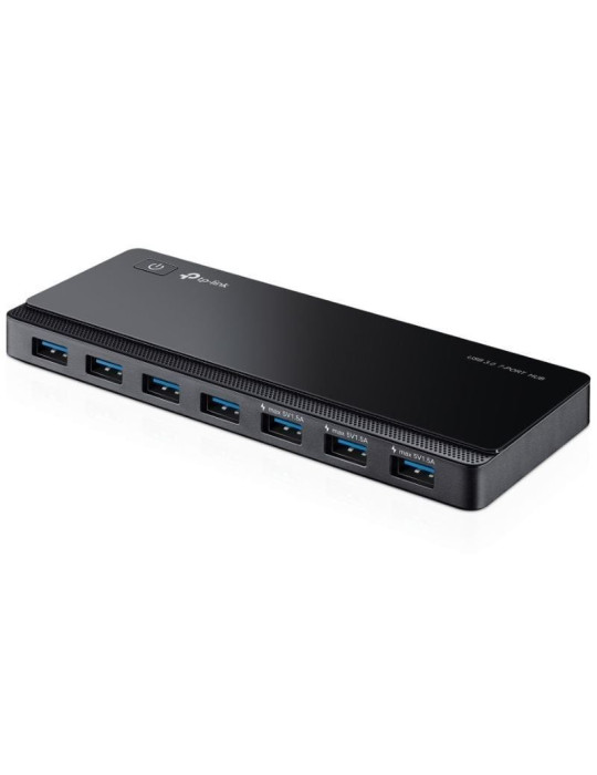 Hub USB 3.0 TP-Link UH700/ 7xUSB/ 1xMicroUSB DC/ Negro
