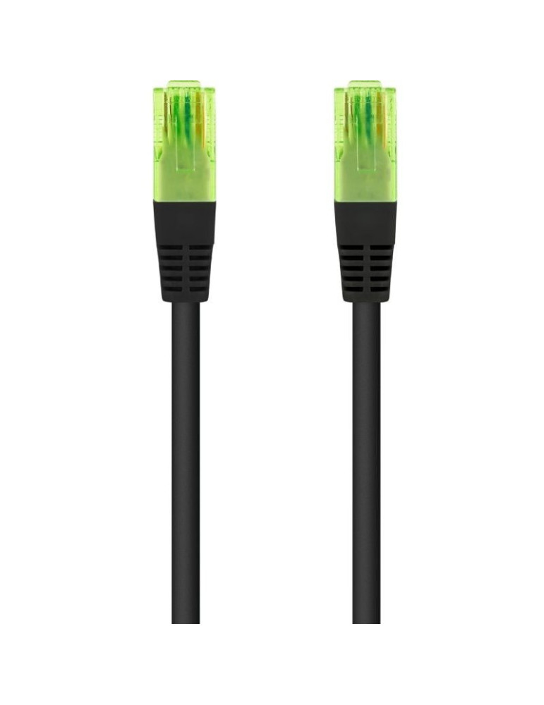 Cable de Red RJ45 UTP Nanocable 10.20.1400-L25-BK Cat.6/ 25cm/ Negro
