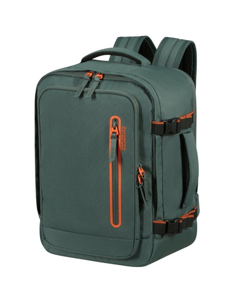 Mochila American Tourister Take2cabin S/M para Portátiles hasta 15.6"/ 26.5L/ Verde Oscuro