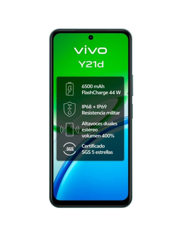 Smartphone Vivo Y21d 4GB/ 128GB/ 6.68"/ Verde 2