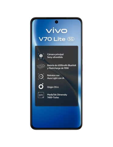 Smartphone Vivo V70 Lite 6GB/ 256GB/ 6.77"/ 5G/ Azul 2