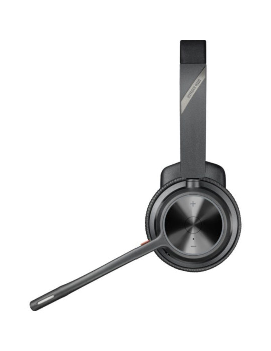 Auricular Inalámbrico Poly Voyager 4310 + Adaptador BT700 + Base de Carga/ con Micrófono/ Bluetooth/ Negro