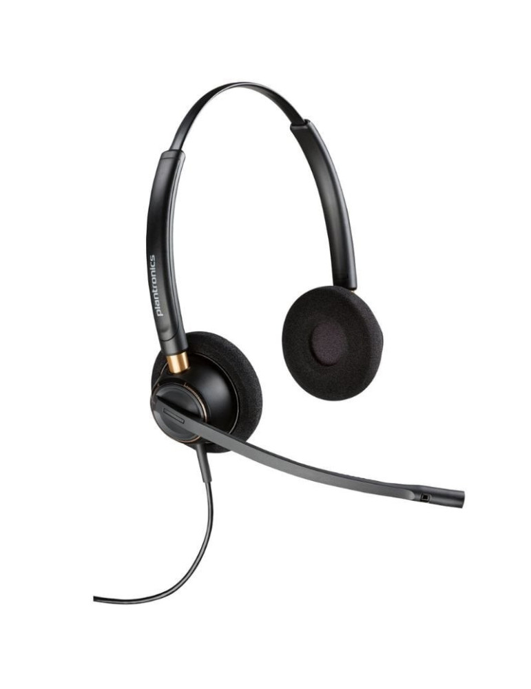 Auriculares Poly EncorePro 520/ con Micrófono/ QD/ Negros