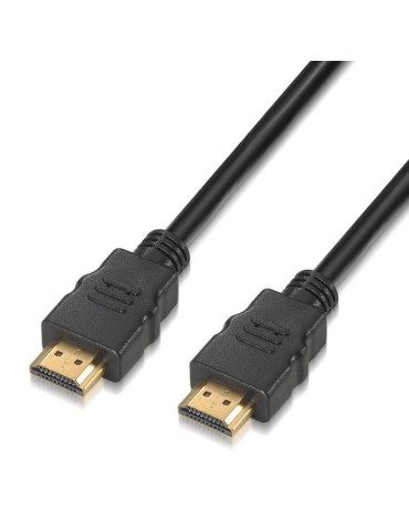 Cable HDMI 2.0 4K Aisens A120-0120/ HDMI Macho - HDMI Macho/ 1.5m/ Certificado/ Negro