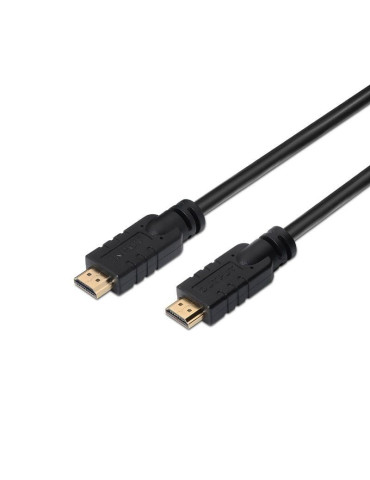 Cable HDMI 2.0 4K Aisens A120-0373/ HDMI Macho - HDMI Macho/ 15m/ Negro