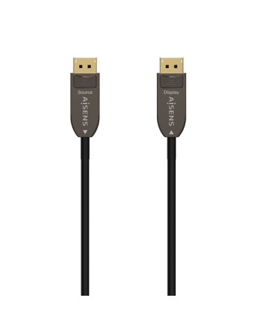 Cable DisplayPort 1.4 AOC 8K Aisens A155-0607/ DisplayPort Macho - DisplayPort Macho/ 15m/ Negro