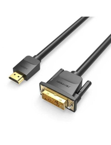 Cable Conversor Vention ABFBI/ DVI Macho - HDMI Macho/ 3m/ Negro 2