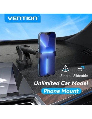Soporte de Smartphone para Coche Vention KCOB0/ Negro 2