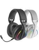 Auriculares Gaming Inalámbricos con Micrófono Mars Gaming MHW-QUASAR/ Jack 3.5/ Bluetooth/ Negros