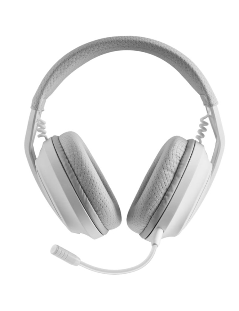 Auriculares Gaming Inalámbricos con Micrófono Mars Gaming MHW-QUASAR/ Jack 3.5/ Bluetooth/ Blancos