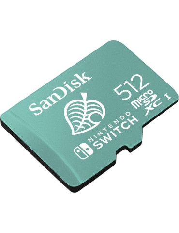 Tarjeta de Memoria SanDisk Nintendo Switch 512GB microSD XC UHS-I/ Clase 10/ 100MBs 2