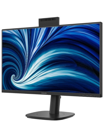 Monitor Profesional Philips 24B2N3200JH 23.8"/ Full HD/ Webcam/ Multimedia/ Regulable en altura/ Negro 2