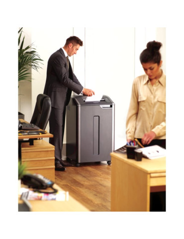 Destructora Fellowes 425i/ Corte en Tiras de 5.8mm/ Negra 2