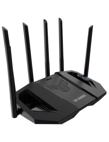 Router Inalámbrico 5G Móvil Asus TUF Gaming BE6500/ WiFi 7/ 6500Mbps/ 2.4GHz 5GHz/ 6 Antenas/ WiFi 802.11be/ax/ac/n/a/ - n/b/g 2