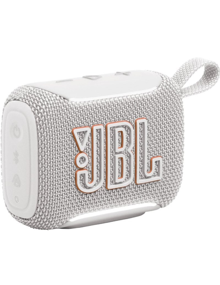 Altavoz con Bluetooth JBL GO 5/ 4.8W/ 1.0/ Blanco