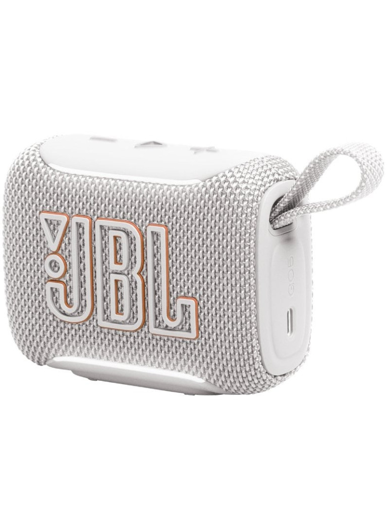 Altavoz con Bluetooth JBL GO 5/ 4.8W/ 1.0/ Blanco
