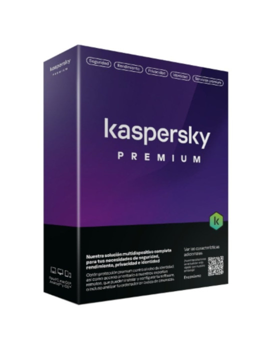 Antivirus Kaspersky Premium/ 3 Dispositivos/ 1 Año
