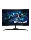 Monitor Gaming Curvo Samsung Odyssey G5 S27CG552EU 27"/ QHD/ 1ms/ 165Hz/ VA/ Negro