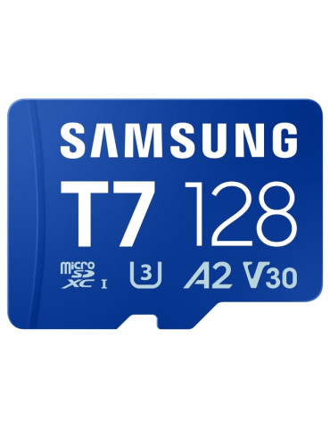 Tarjeta de Memoria Samsung P7 128GB microSD XC/ Clase 10/ 170MBs