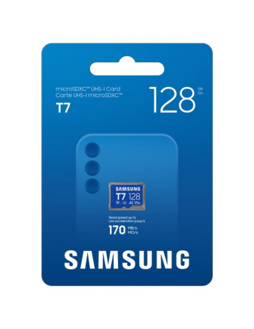 Tarjeta de Memoria Samsung P7 128GB microSD XC/ Clase 10/ 170MBs 2
