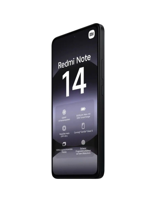 Smartphone Xiaomi Redmi Note 14 8GB/ 256GB/ 6.67"/ Negro